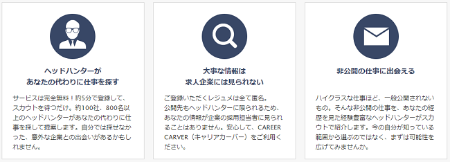 リクルートダイレクトスカウト（旧キャリアカーバー）のメリット
